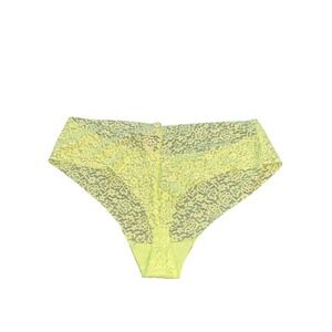 Victoria's Secret PINK Neon Yellow Lace Thong Panty XXL